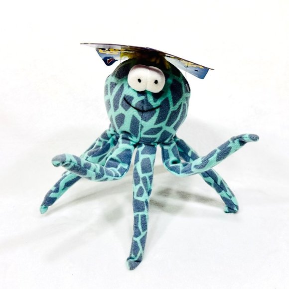 Vintage 1996 Toy Concepts Bend & Pose Stuffed Octopus Toy - NWT - Picture 7 of 9